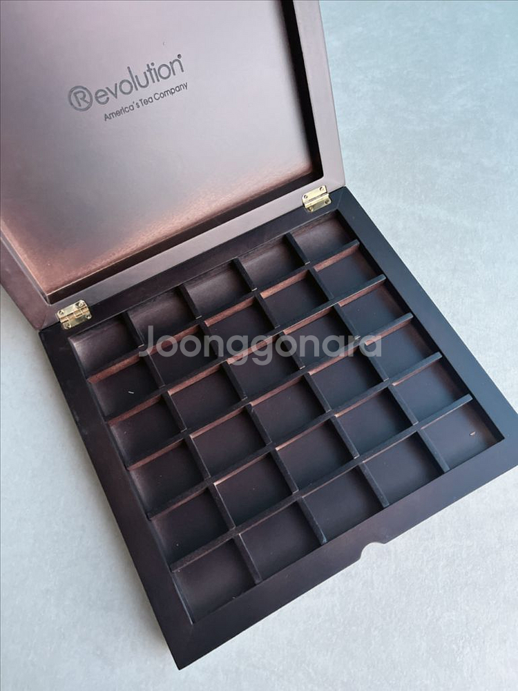 Tavalon / revolution 우드 티박스 보관--6