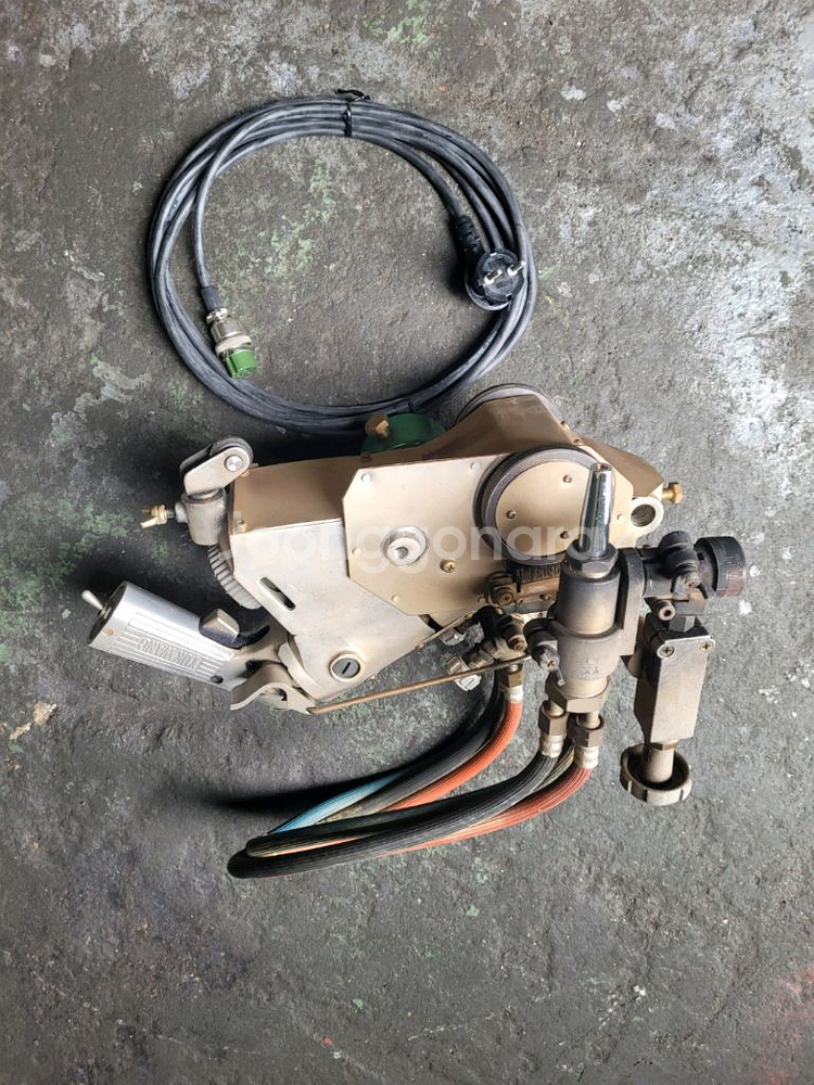 중고 유광 자동 가스(산소) 절단기 YK-150 판매--1