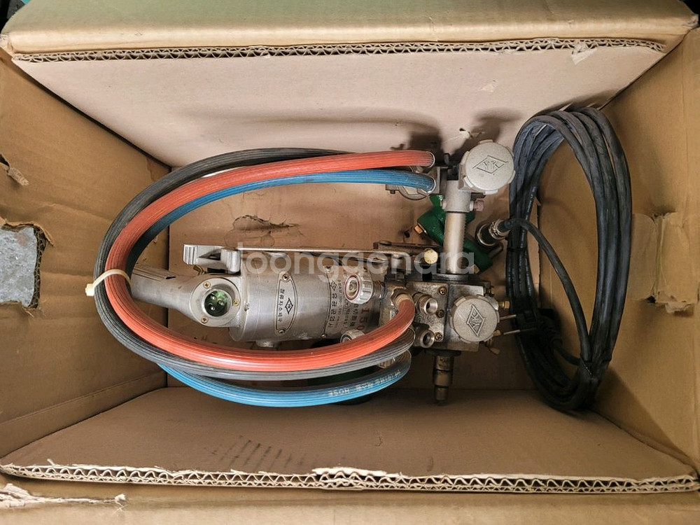 중고 유광 자동 가스(산소) 절단기 YK-150 판매--0