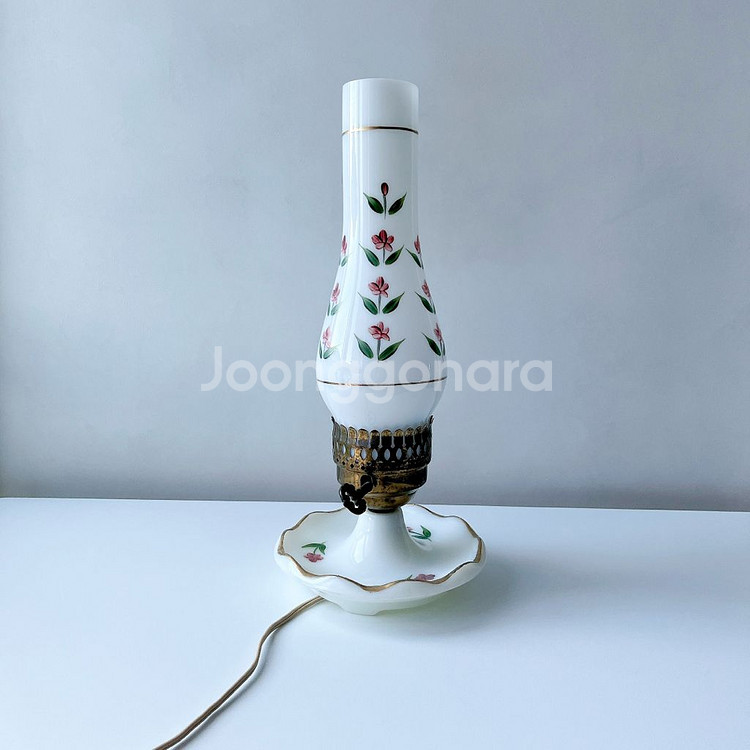 빈티지 밀크글라스 램프 조명--0