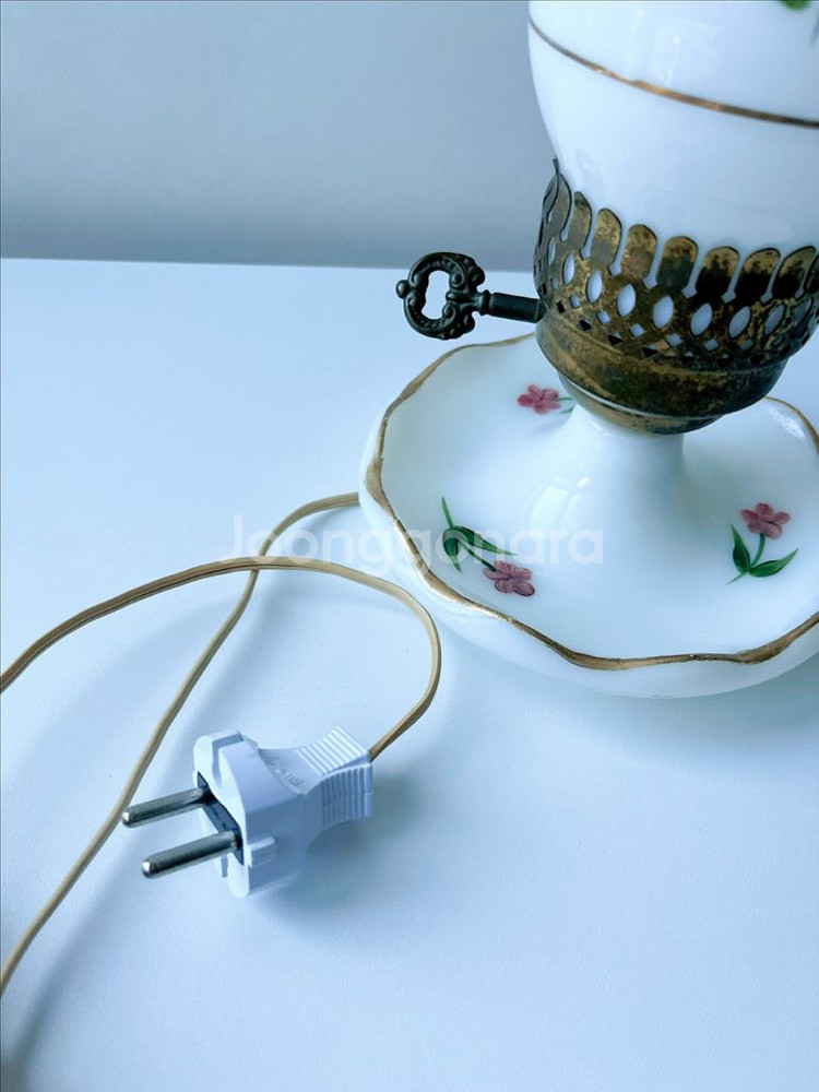 빈티지 밀크글라스 램프 조명--3