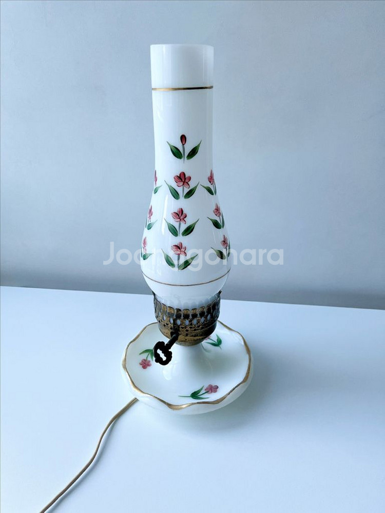 빈티지 밀크글라스 램프 조명--2