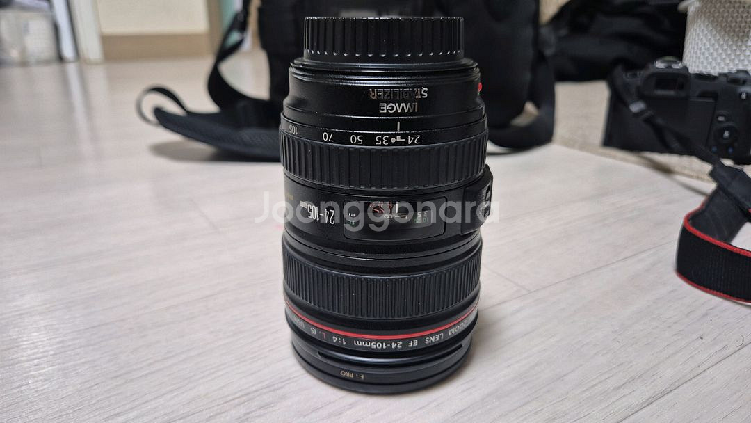 캐논 24-105mm f4 L 표준 줌렌즈입니다.--3