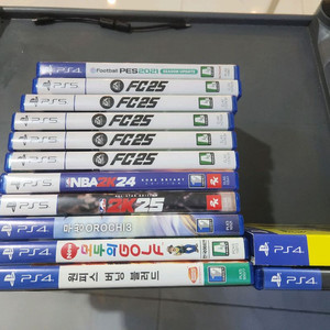 PS4 , PS5 게임 타이틀 팝니다. FC25등등