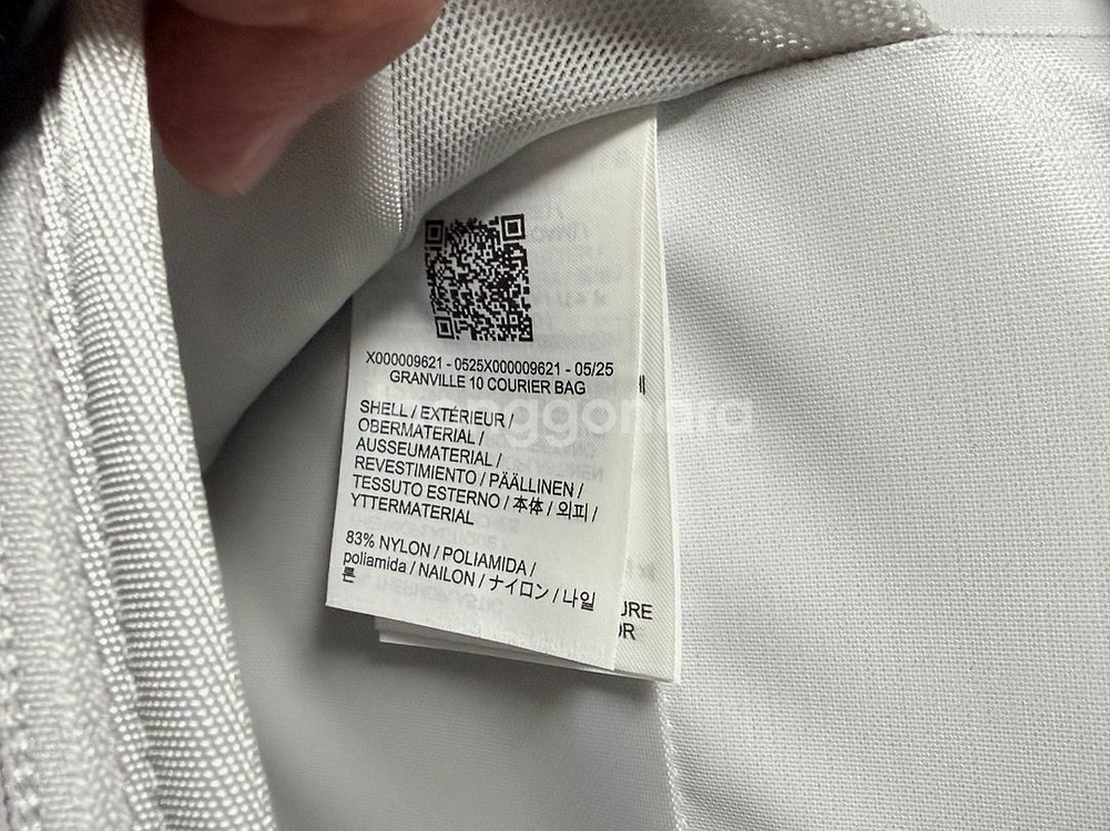 아크테릭스 정품 그랜빌10 캐리어백 블랙--4