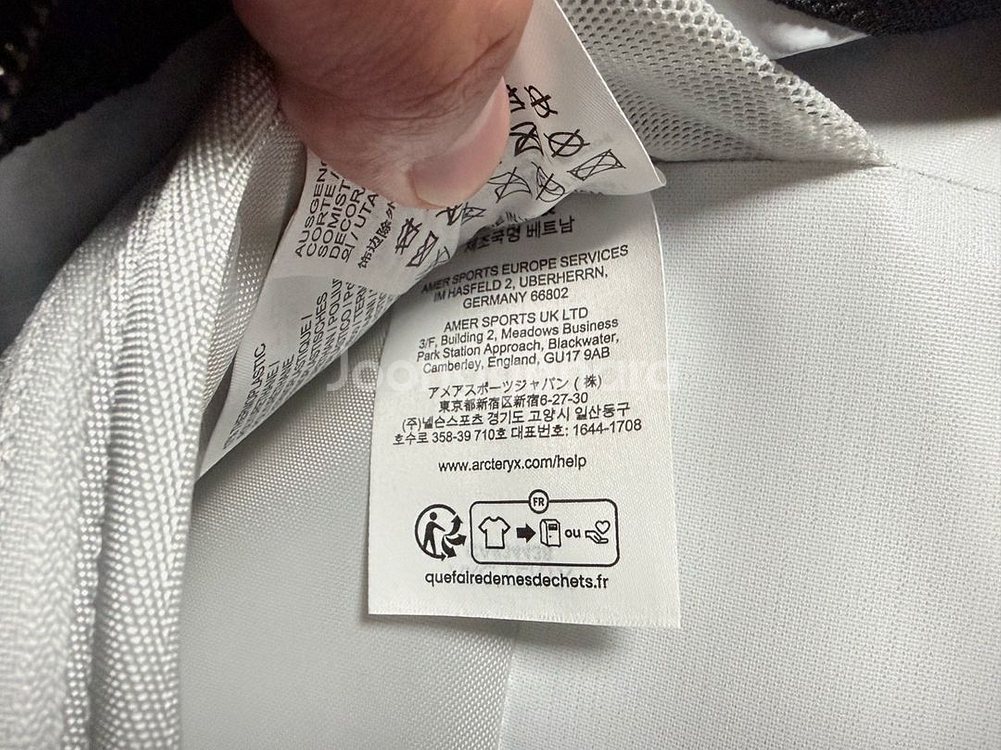 아크테릭스 정품 그랜빌10 캐리어백 블랙--5