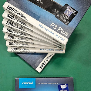 미개봉 마이크론 P3 Plus M.2 NVMe 500g