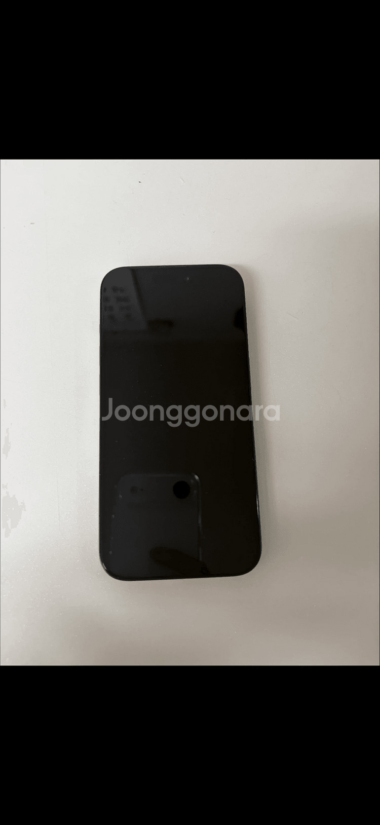 아이폰15pro 블랙 128--0