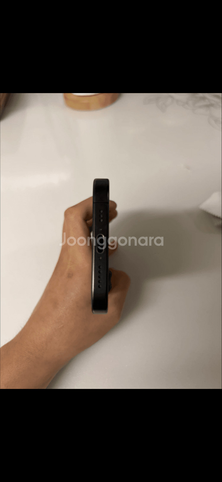 아이폰15pro 블랙 128--4