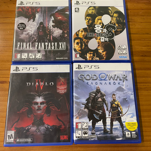 PS5 게임4개 일괄 택포10.5