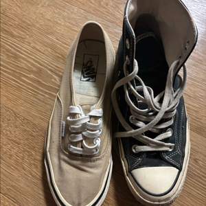 반스 어센틱 애너하임 + 컨버스 척테일러 올스타