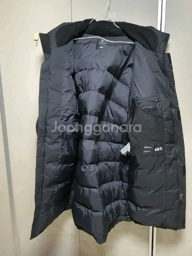 네파 남성 구스 롱패딩 자켓(XL,105~110)--4