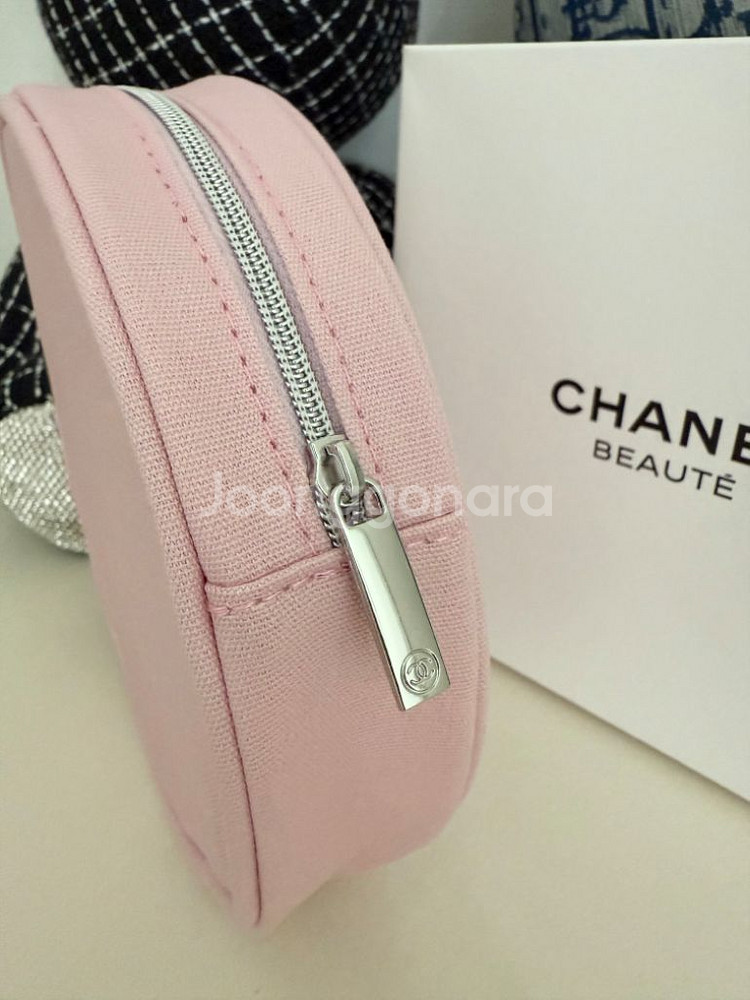 샤넬 탬버린 화장품 파우치--2