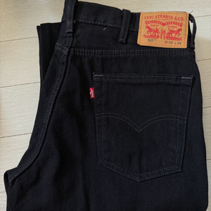 리바이스 517 블랙 33x32