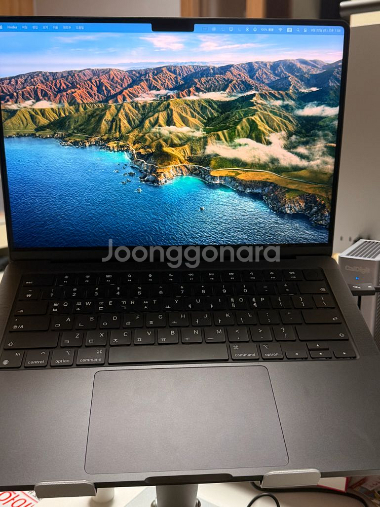맥북프로14인치 m4max+맥스튜디오디스플레이 오늘만--2