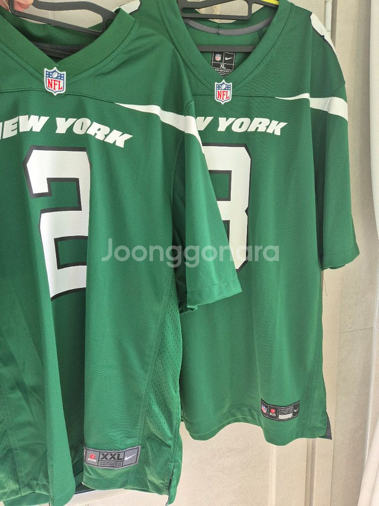 NFL 나이키 뉴욕제츠 유니폼 져지 xxl 미식축구--1