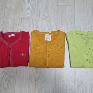 140~145여아옷 가디건 3종 일괄