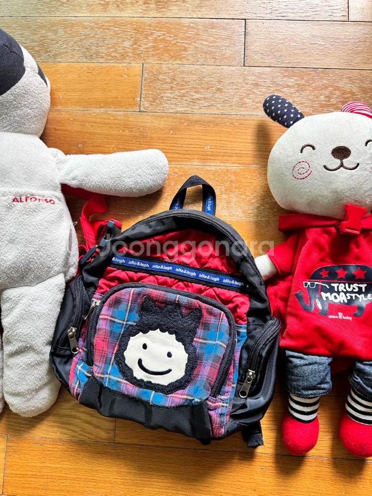 유아가방 3종 세트--2