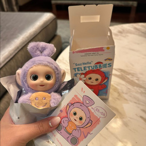 팝마트 텔레토비 키링 보라돌이 토스트 (비닐개봉)