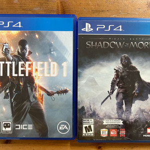 ps4게임 배틀필드1, 미들어스새도우모르도르