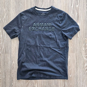 아르마니 익스체인지 반팔 티셔츠 블랙 XS