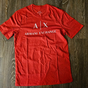 아르마니 익스체인지 반팔 티셔츠 레드 XS
