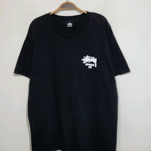 (XL) 스투시 반팔티 블랙 빅로고 티셔츠 아메카지