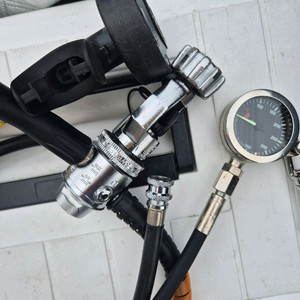 포세이돈 호흡기. 구형.원게이지