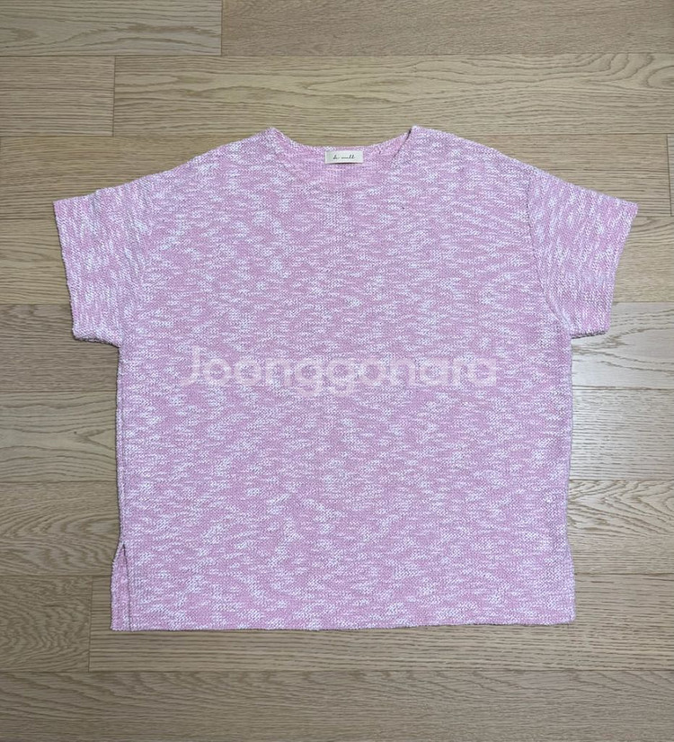 트위드 반팔, 반바지 세트 프리사이즈 2종--0