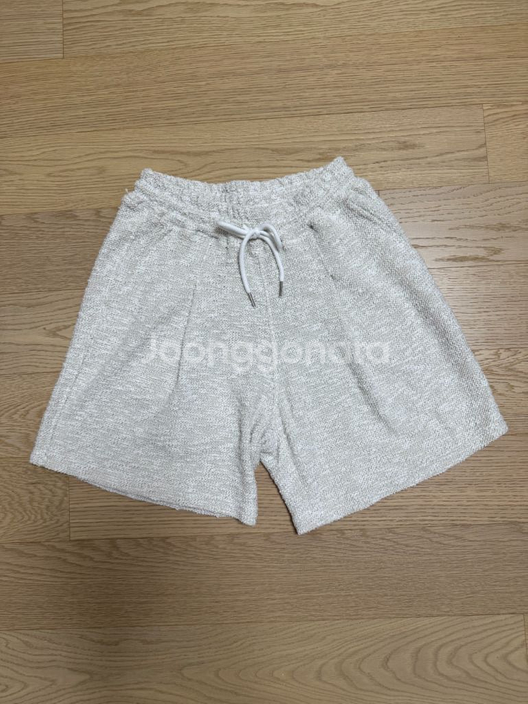 트위드 반팔, 반바지 세트 프리사이즈 2종--3