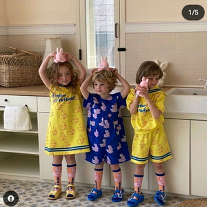 베베베베 토끼 세일러셋업 라지