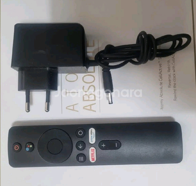 샤오미 미박스 아잡터 및 리모컨--0