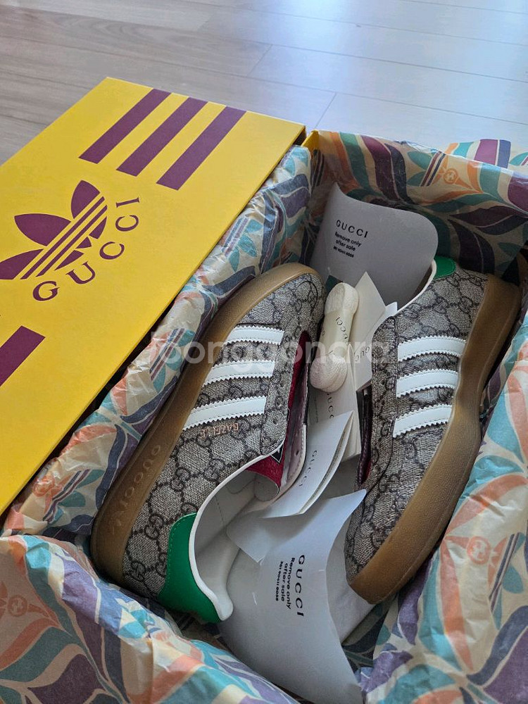 구찌 아디다스가젤 콜라보 255--0