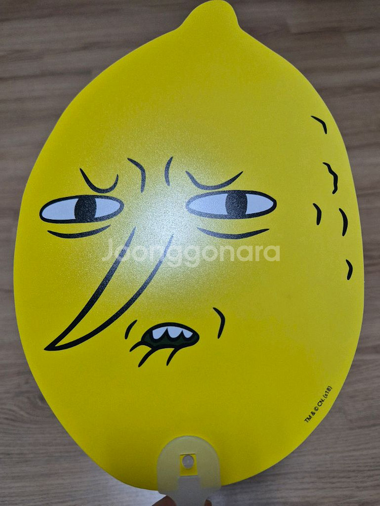 핀과제이크 어드벤처타임 레몬그랩 레몬백작 부채--3