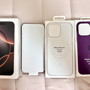 아이폰16프로맥스 데저트티타늄 256gb+애케플+서비스