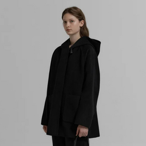 클린 클라우드 후드 코트 claude hooded ha