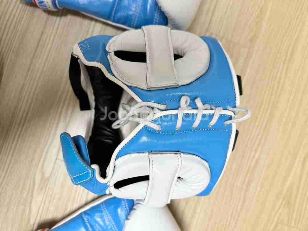 위닝 커스텀 스카이블루 스파링세트 16온스--3