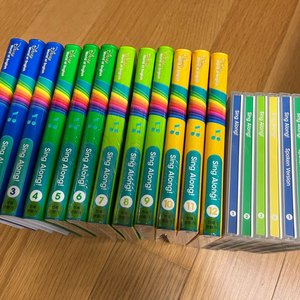 월팸 월드패밀리 싱얼롱 리뉴얼버전 dvd, cd 일괄