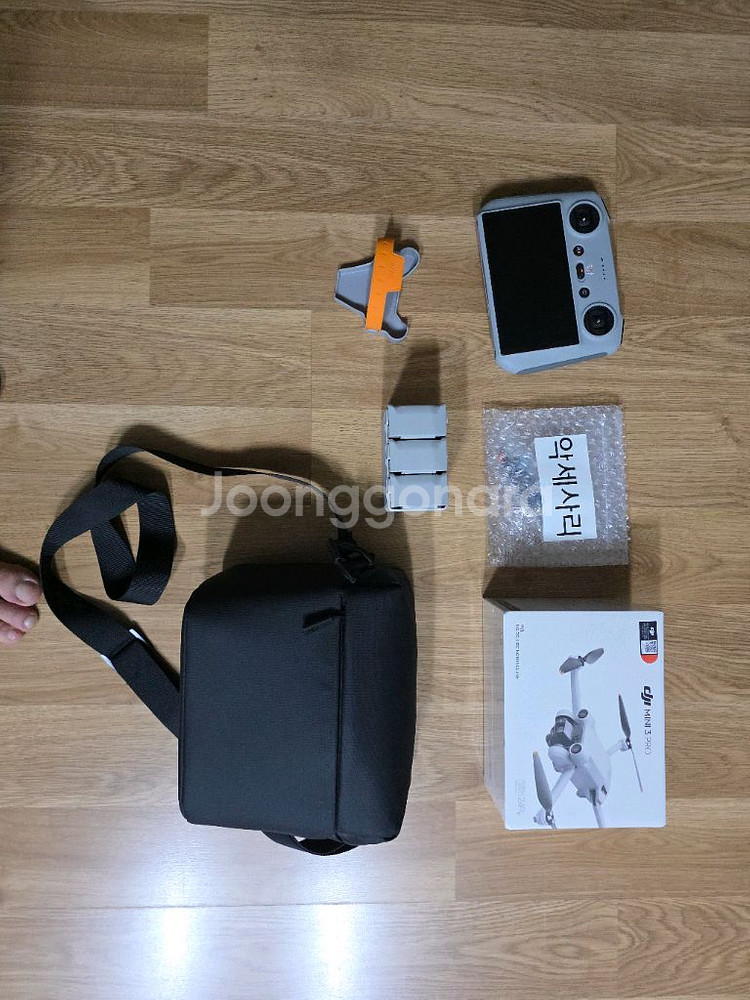 미니3pro 플라이모어킷 (드론미개봉) + 악세사리--0