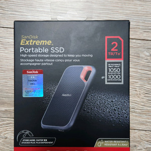 샌디스크 익스트림 포터블 외장SSD E61 2TB 판매