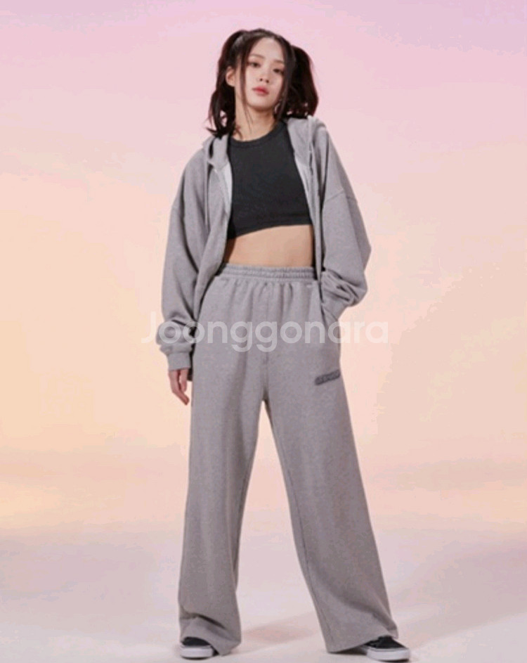 새상품)아루마루 와이드 트레이닝 팬츠--0