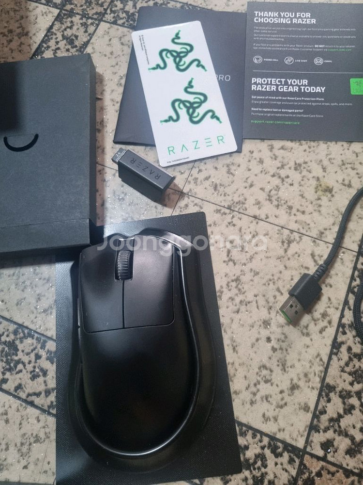레이저 데스에더 v3 pro 판매합니다--1