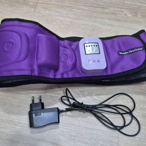 원더 허리케인 마사지 허리 벨트 온열 진동