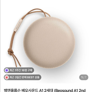 [새상품] 뱅앤올룹슨 A1 2세대