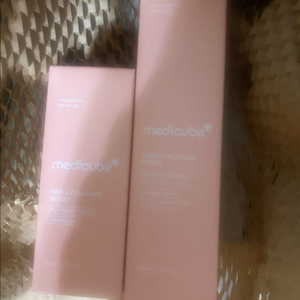 메디큐브 글로우 콜라겐 토너+콜라겐 세럼-새상품