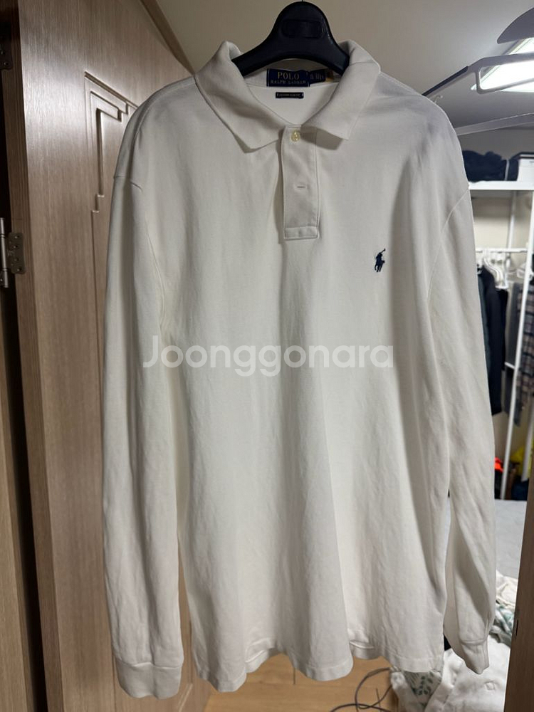 (정품) 폴로 랄프로렌 긴팔 폴로티 XL--0