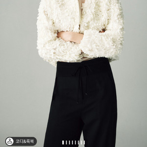 MINE 마인 플로럴 튤 자켓 아이보리 82