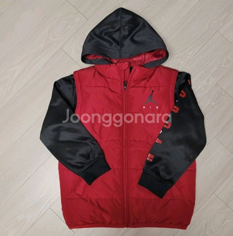 나이키조던 키즈 패딩조끼 점퍼--0