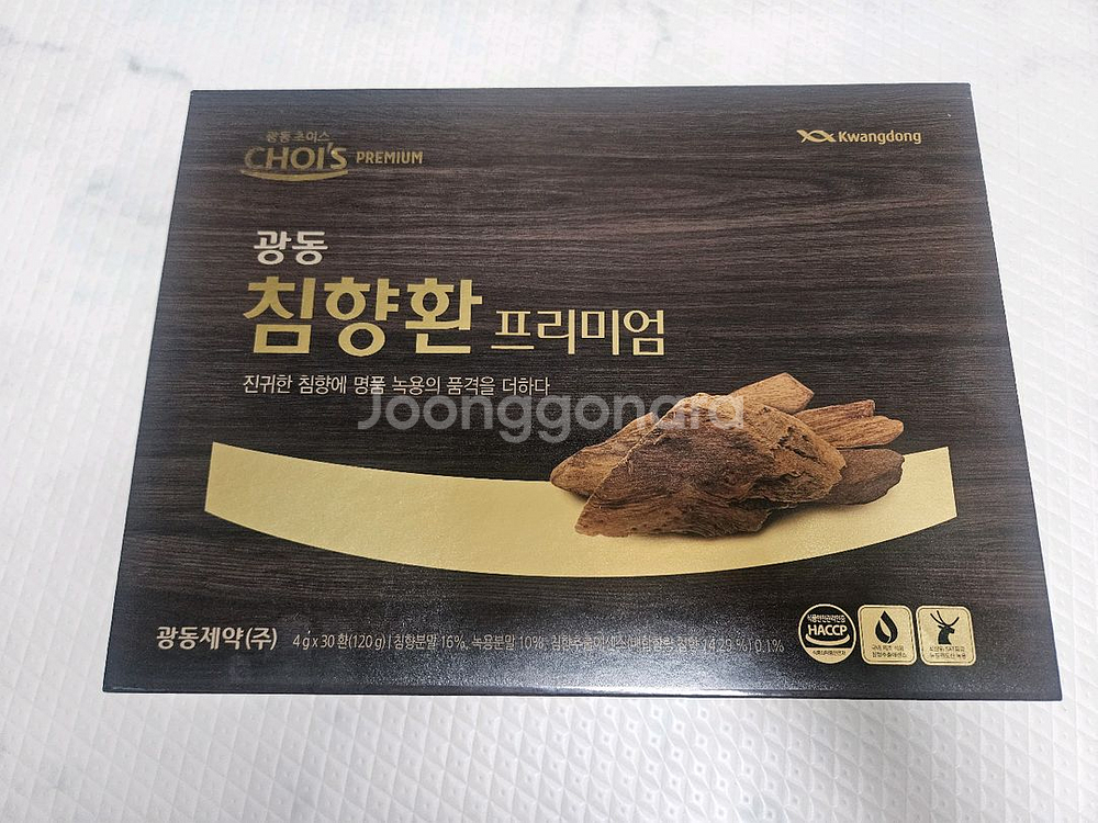 광동 제약 초이스 침향환 프리미엄 30--0