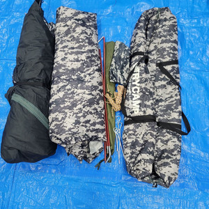 트라이캠프 150*170 위장형 낚시텐트 샘플제품